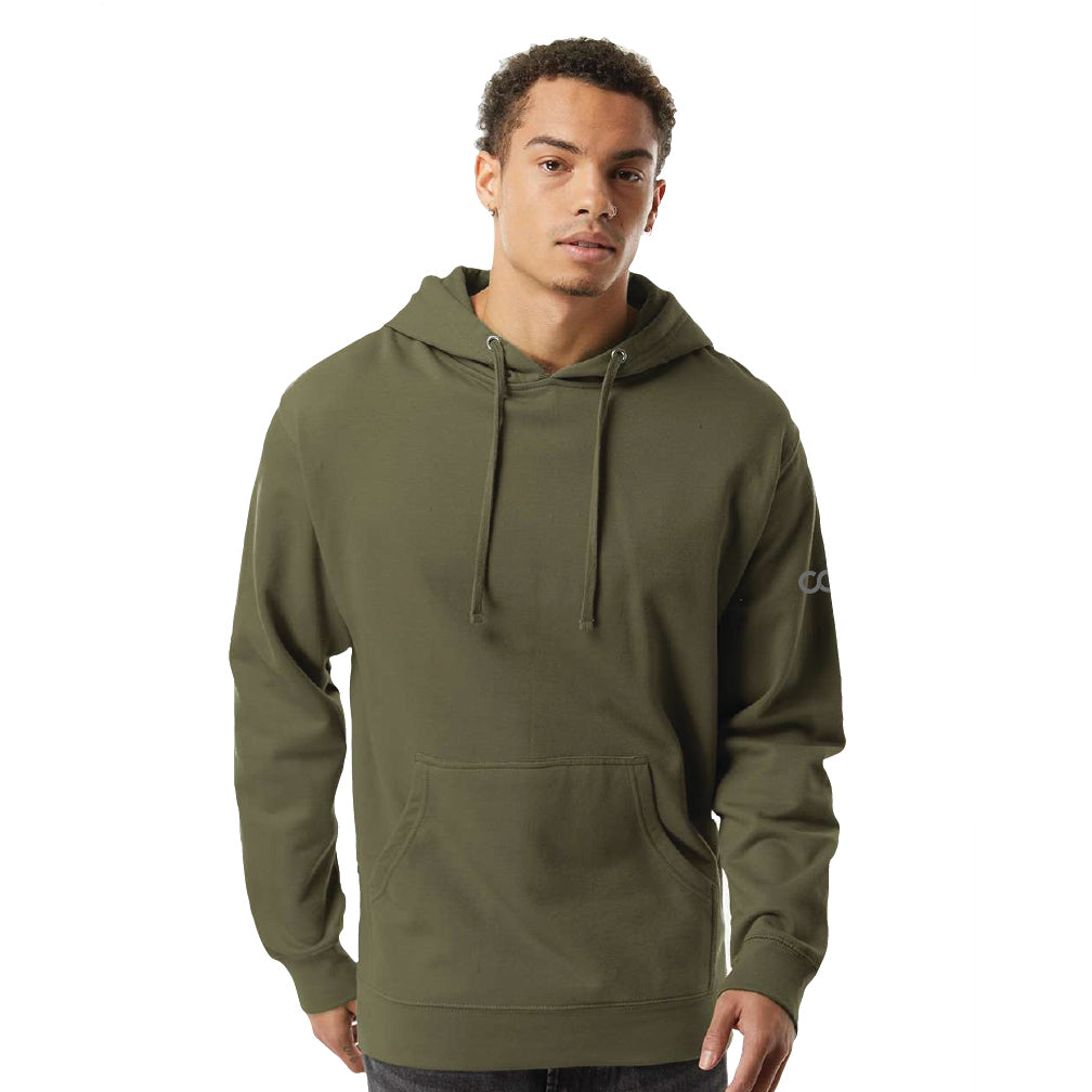 Men's Independent Trading Midweight Hooded Sweatshirt