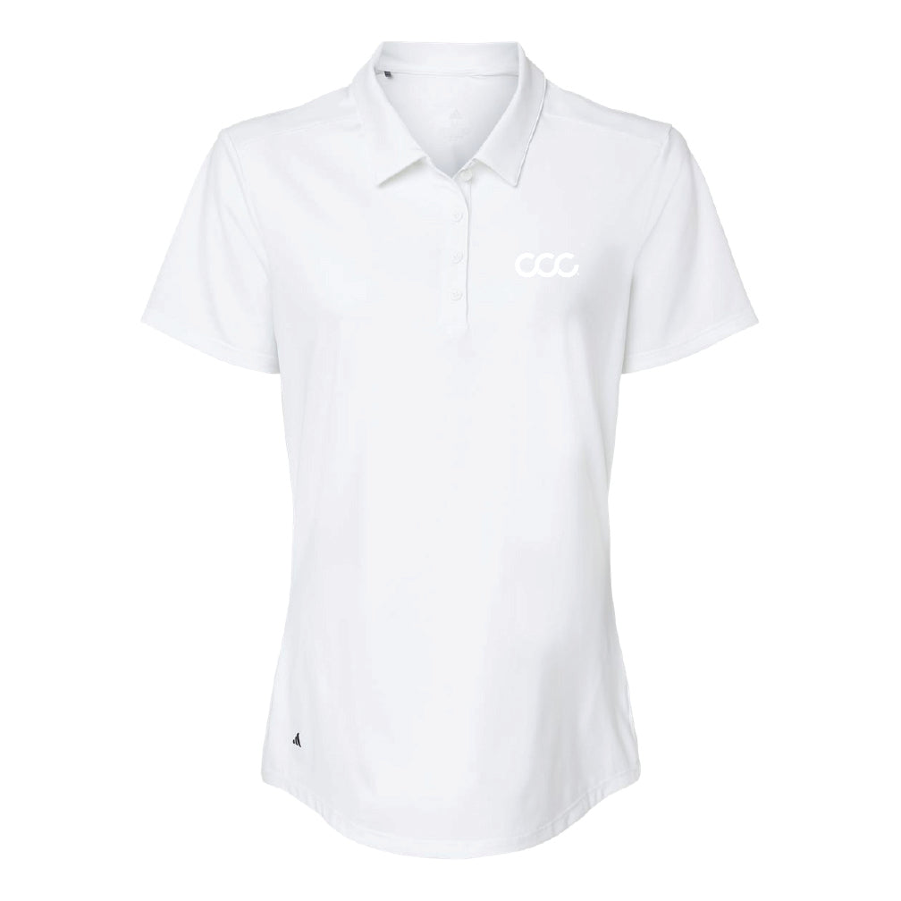 Ladies Adidas Ultimate Solid Polo